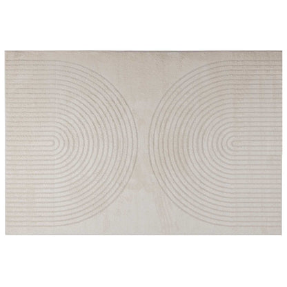 Area Rugs Rectangular GALATI Cream 230 x 160 cm Polyester
