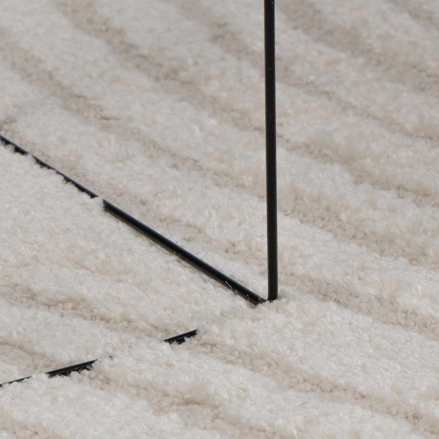 Area Rugs Rectangular GALATI Cream 280 x 200 cm Polyester
