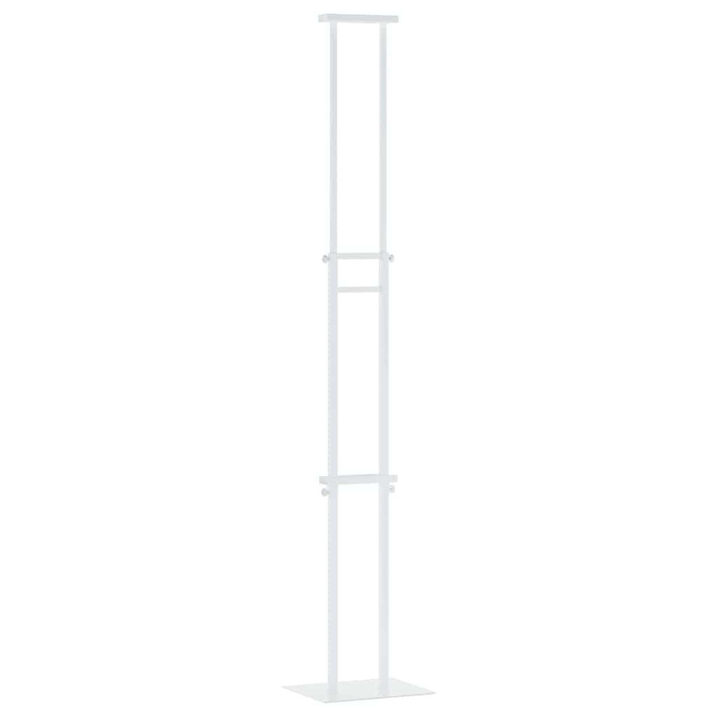 Trade Show Displays 2 pcs White 30 x 23.5 x 210 cm Steel