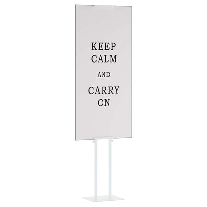 Trade Show Displays 2 pcs White 30 x 23.5 x 210 cm Steel
