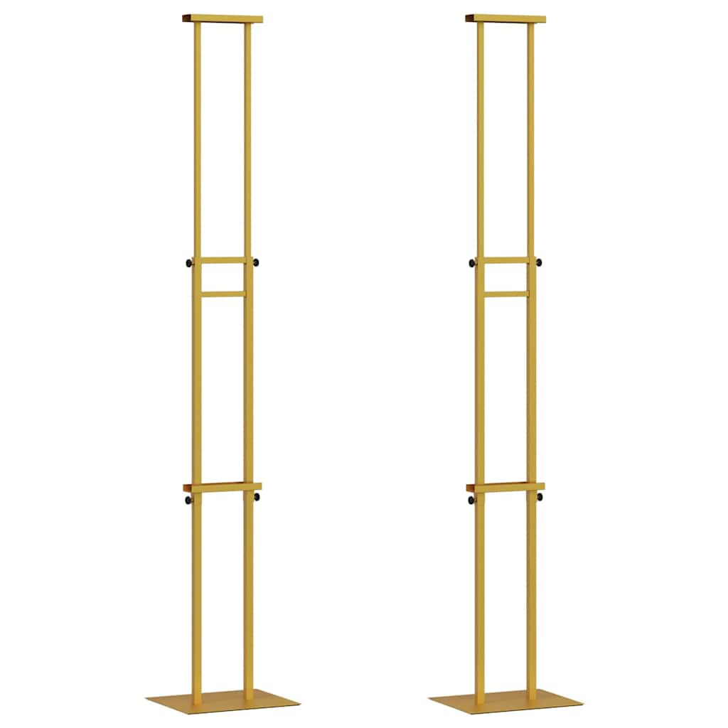 Trade Show Displays 2 pcs Gold 30 x 23.5 x 210 cm Steel