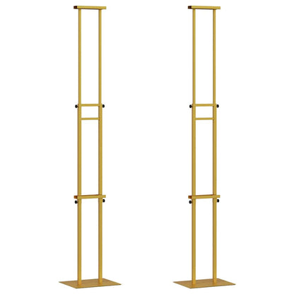 Trade Show Displays 2 pcs Gold 30 x 23.5 x 210 cm Steel