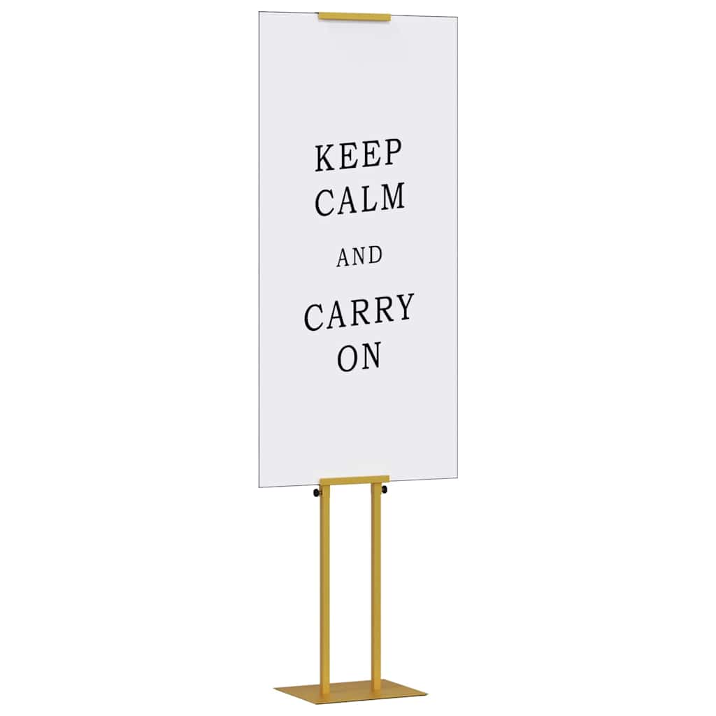 Trade Show Displays 2 pcs Gold 30 x 23.5 x 210 cm Steel