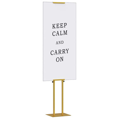Trade Show Displays 2 pcs Gold 30 x 23.5 x 210 cm Steel