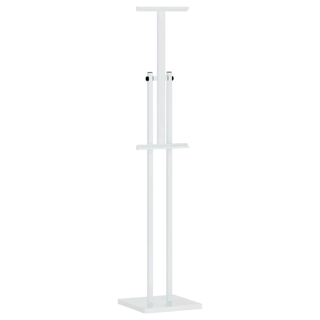 Trade Show Displays 2 pcs White 26.5 x 26.5 x 150 cm Steel