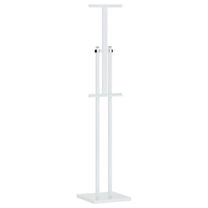 Trade Show Displays 2 pcs White 26.5 x 26.5 x 150 cm Steel