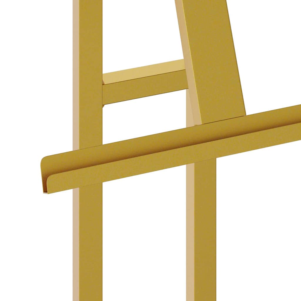 Trade Show Displays 2 pcs Gold 26.5 x 26.5 x 150 cm Steel