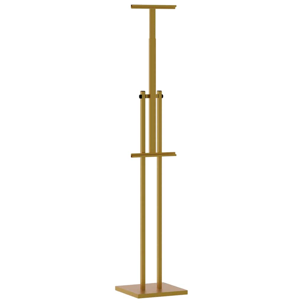 Trade Show Displays 2 pcs Gold 26.5 x 26.5 x 150 cm Steel