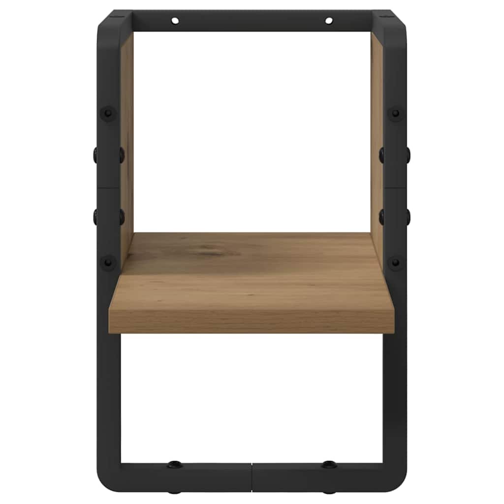 Wall Shelf Wall-Mounted Artisian Oak 20 x 25 x 30 cm