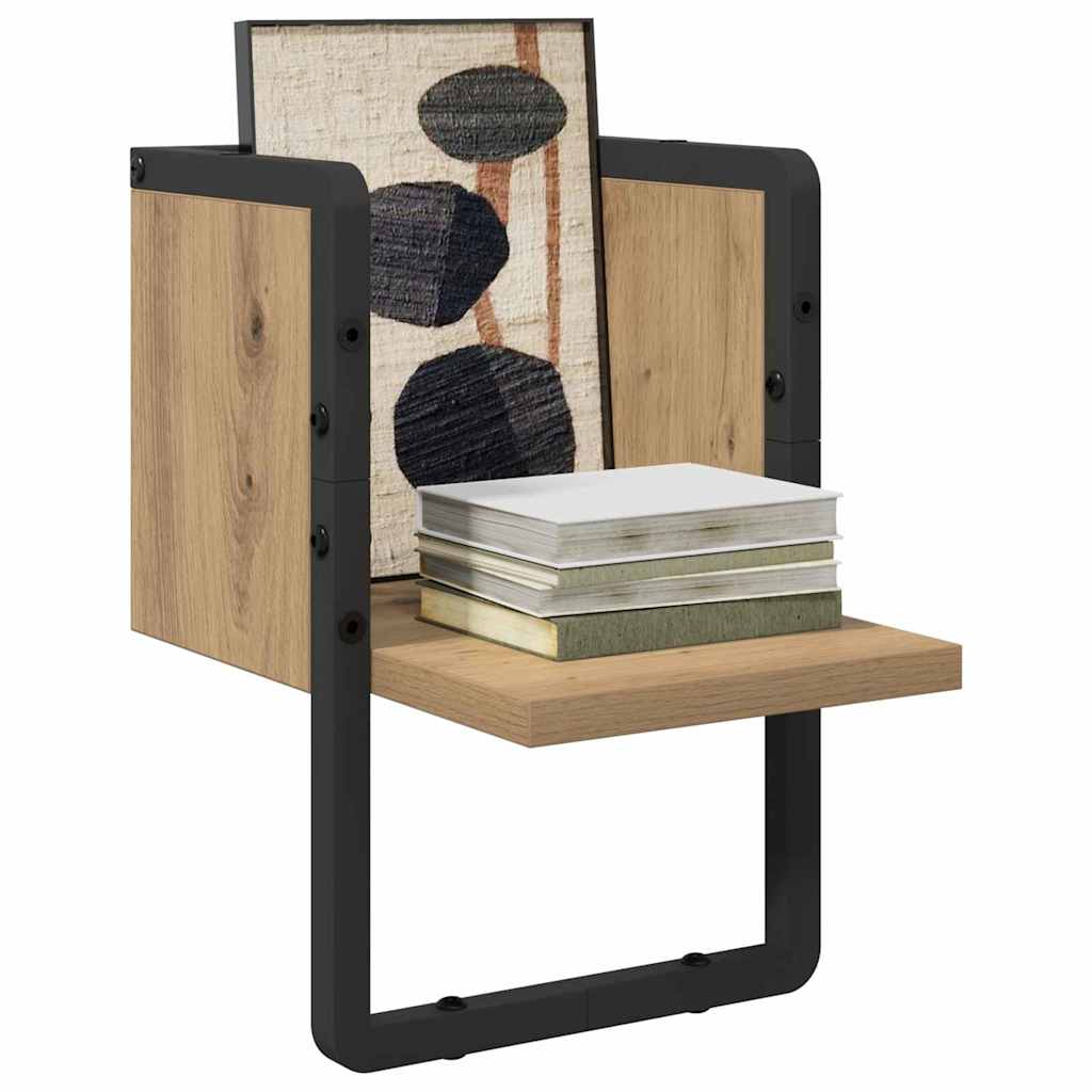 Wall Shelf Wall-Mounted Artisian Oak 20 x 25 x 30 cm