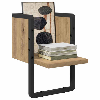 Wall Shelf Wall-Mounted Artisian Oak 20 x 25 x 30 cm