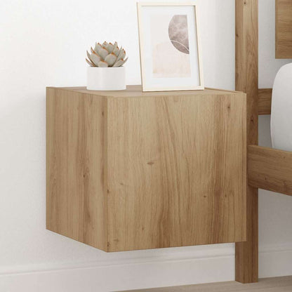 TV Wall Cabinet 30.5 x 35 x 30 cm Artisian Oak Engineered Wood