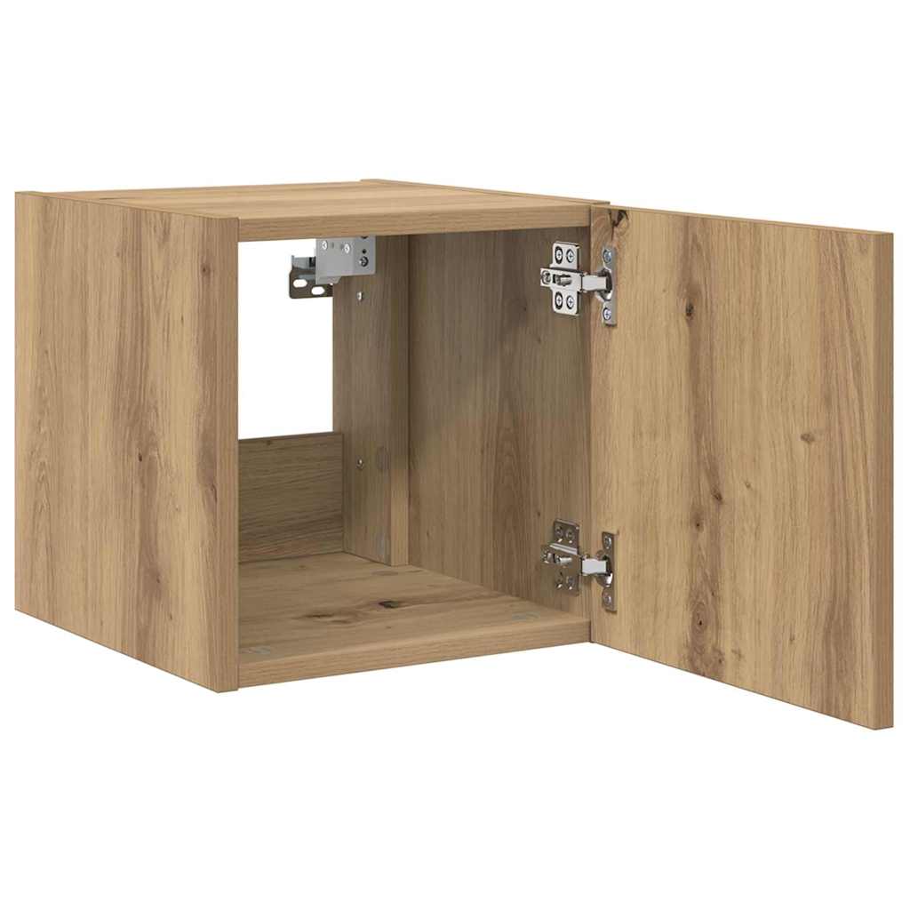 TV Wall Cabinet 30.5 x 35 x 30 cm Artisian Oak Engineered Wood