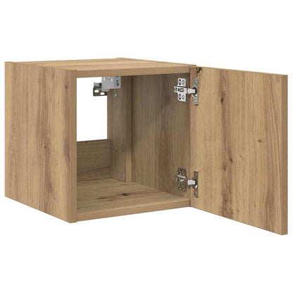 TV Wall Cabinet 30.5 x 35 x 30 cm Artisian Oak Engineered Wood