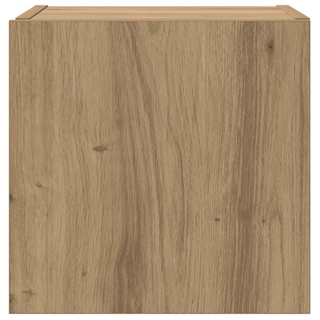 TV Wall Cabinet 30.5 x 35 x 30 cm Artisian Oak Engineered Wood