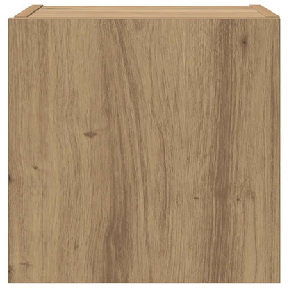 TV Wall Cabinet 30.5 x 35 x 30 cm Artisian Oak Engineered Wood