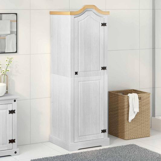 Wardrobes White 55 x 52 x 170 cm Solid Pine Wood