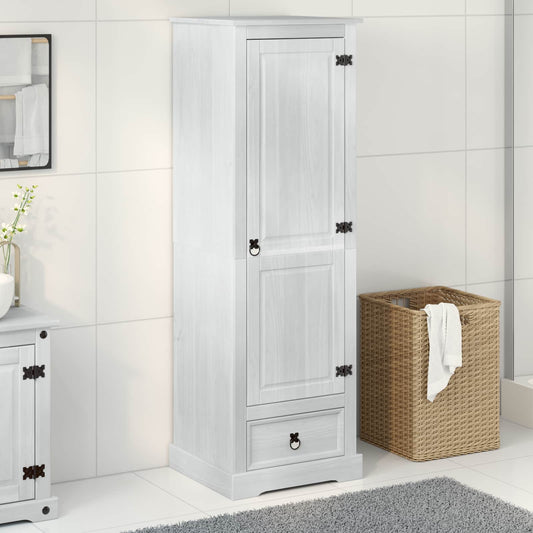 Wardrobes White 55 x 50 x 170 cm Solid Pine Wood
