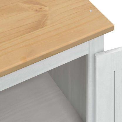 Wardrobes with Drawer White 76 x 50 x 170 cm Solid Pine Wood