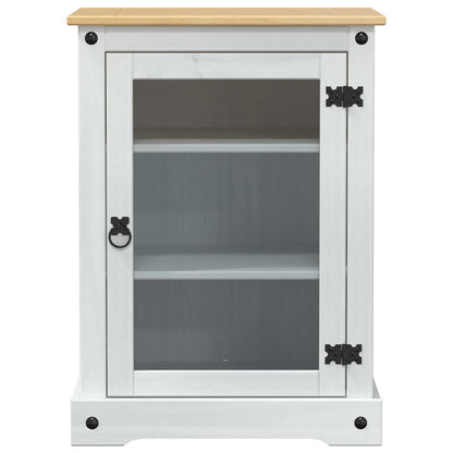 HiFi cabinet White 60 x 50 x 82 cm Solid Pine Wood