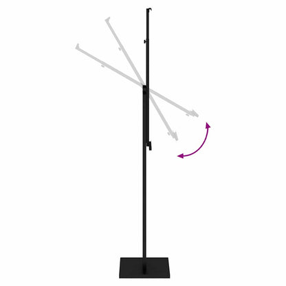 Trade Show Displays Black 26.5 x 26.5 x 150 cm Steel