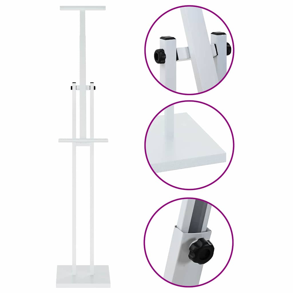Trade Show Displays White 26.5 x 26.5 x 150 cm Steel