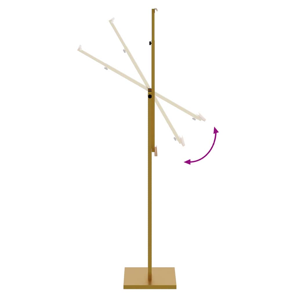Trade Show Displays Gold 26.5 x 26.5 x 150 cm Steel