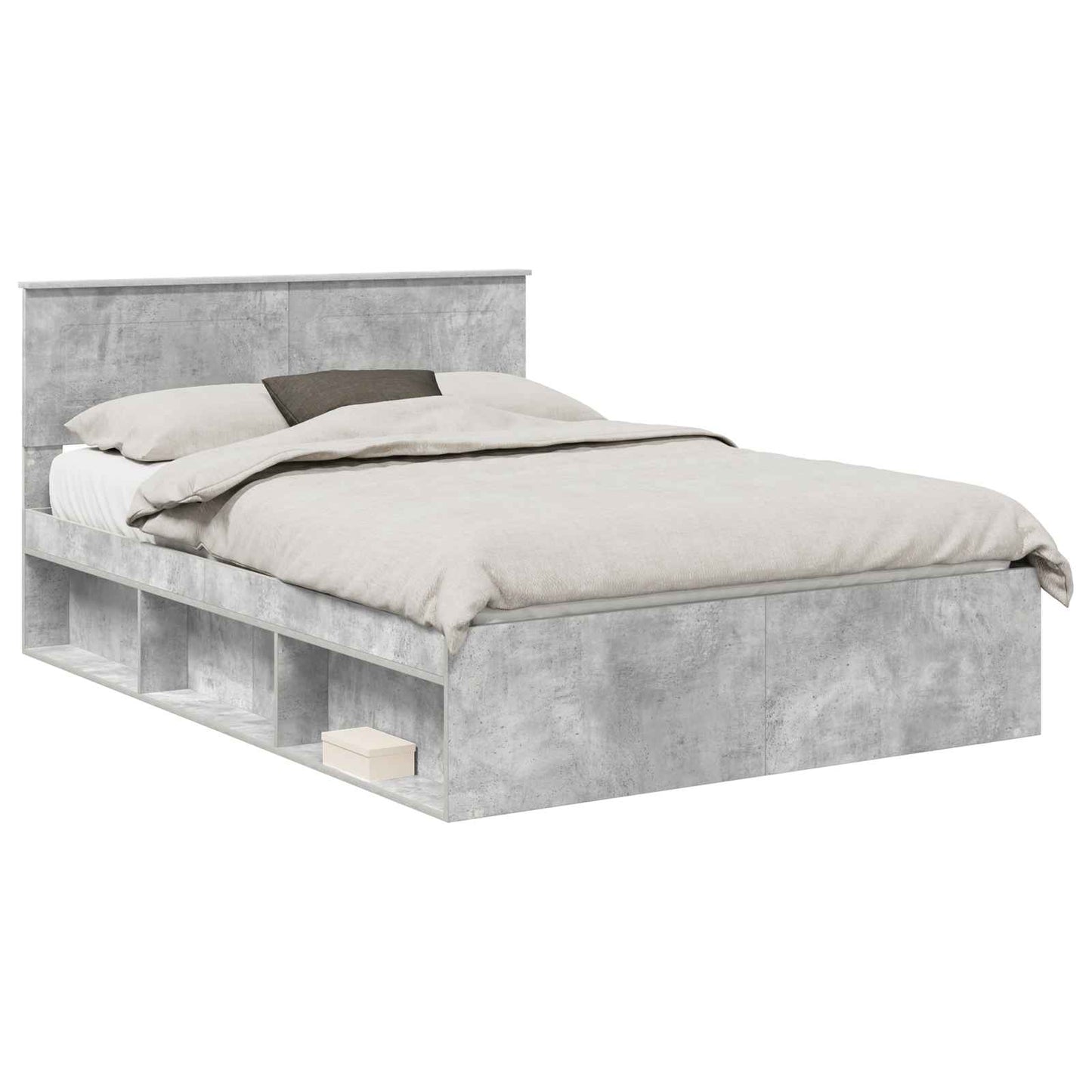 Bed Frame with Headboard Concerte 160 x 200 cm Engineered wood