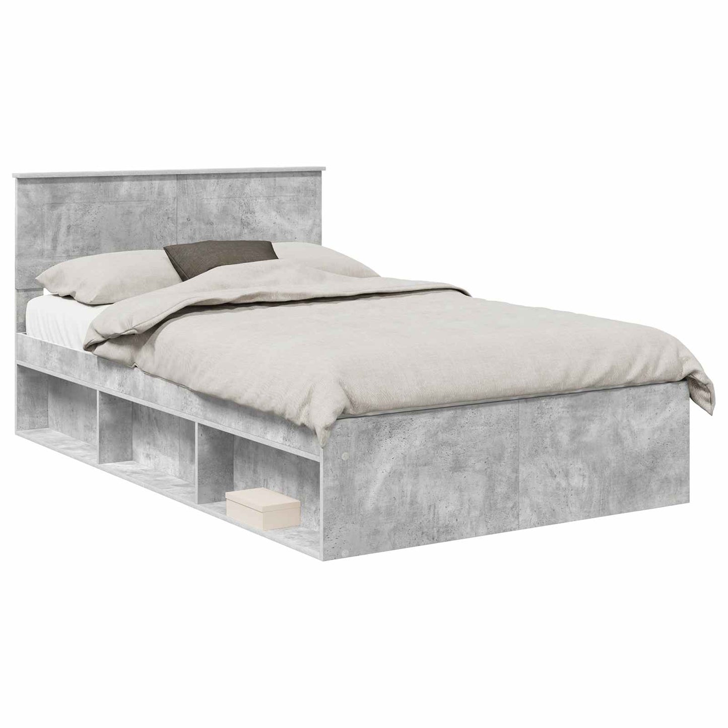 Bed Frame with Headboard Concerte 120 x 190 cm Engineered wood