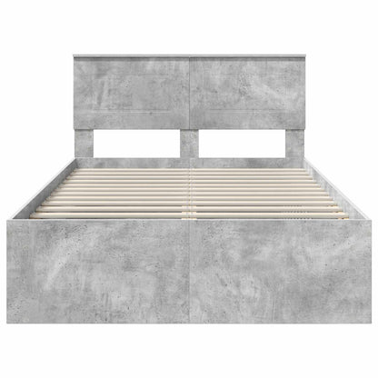 Bed Frame with Headboard Concerte 120 x 200 cm Engineered wood