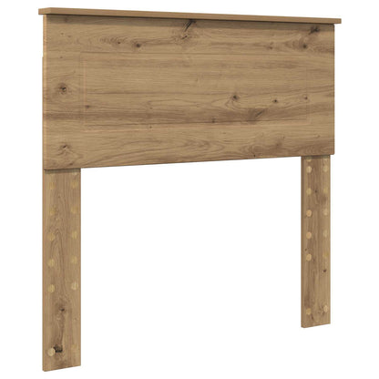Bed Frame Artisian Oak 100 x 200 cm Engineered wood