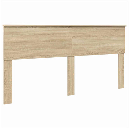 Bed Frame with Drawer Sonoma Oak 200 x 200 cm Engineer Wood