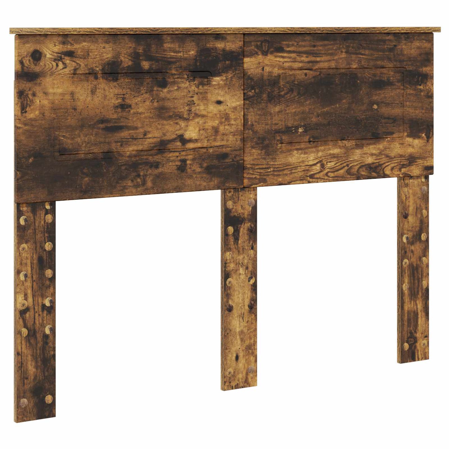 Bed Frame with Drawer Smoked Oak 120 x 200 cm Engineer Wood