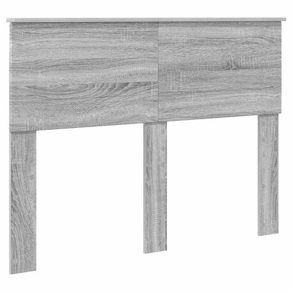 Bed Frame Grey Sonoma 120 x 200 cm Engineered Wood