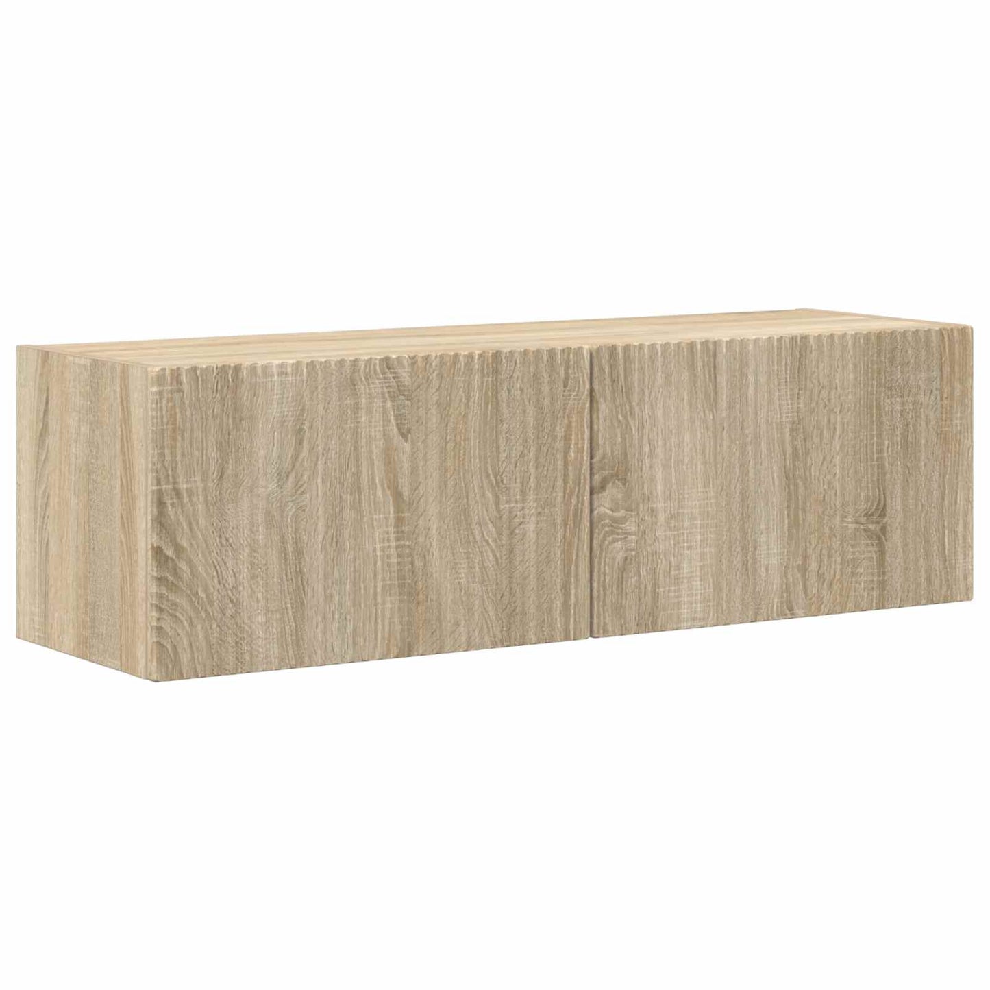 TV Wall Cabinet Set 4 pcs Sonoma Oak Engineered Wood