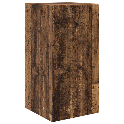 TV Wall Cabinet Set Wall-mounted 4 pcs Old Wood Engineered Wood