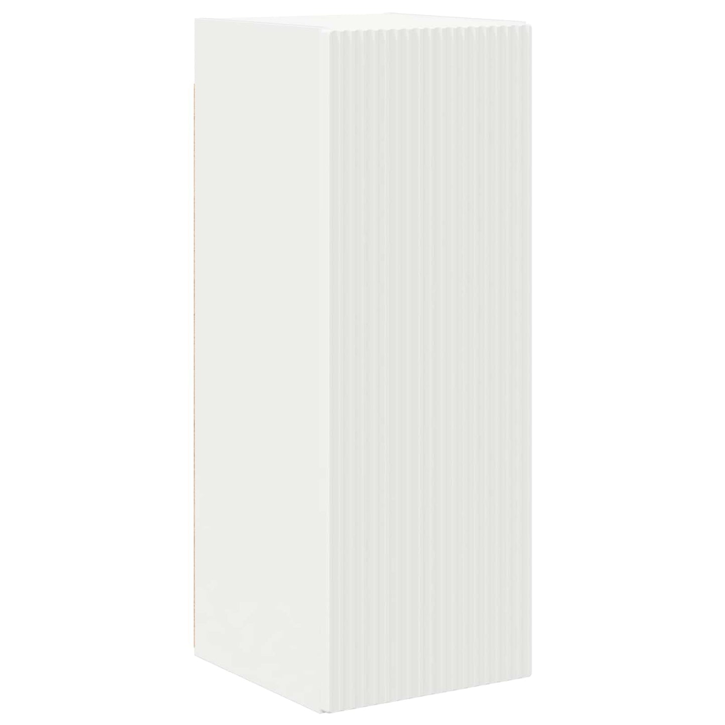 TV Wall Cabinet Set Wall-mounted 6 pcs White