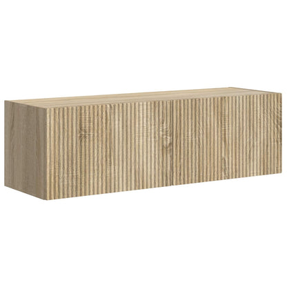 TV Wall Cabinet Set 6 pcs Sonoma Oak