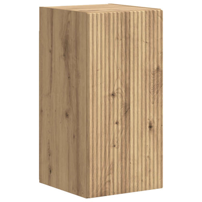 TV Cabinet Set 4 pcs Artisan Oak Engineered Wood