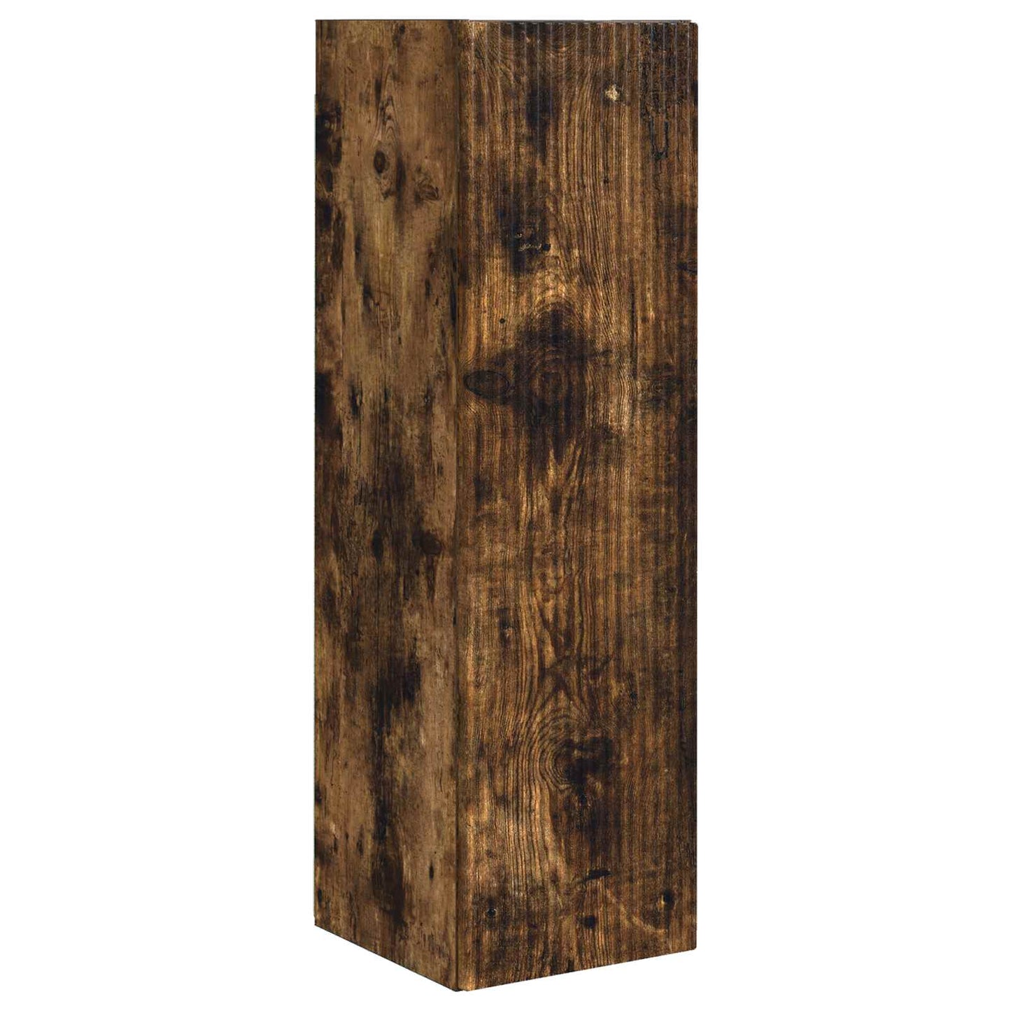 TV Cabinet Set Wall-mounted 3 pcs Smoked Oak Engineered Wood