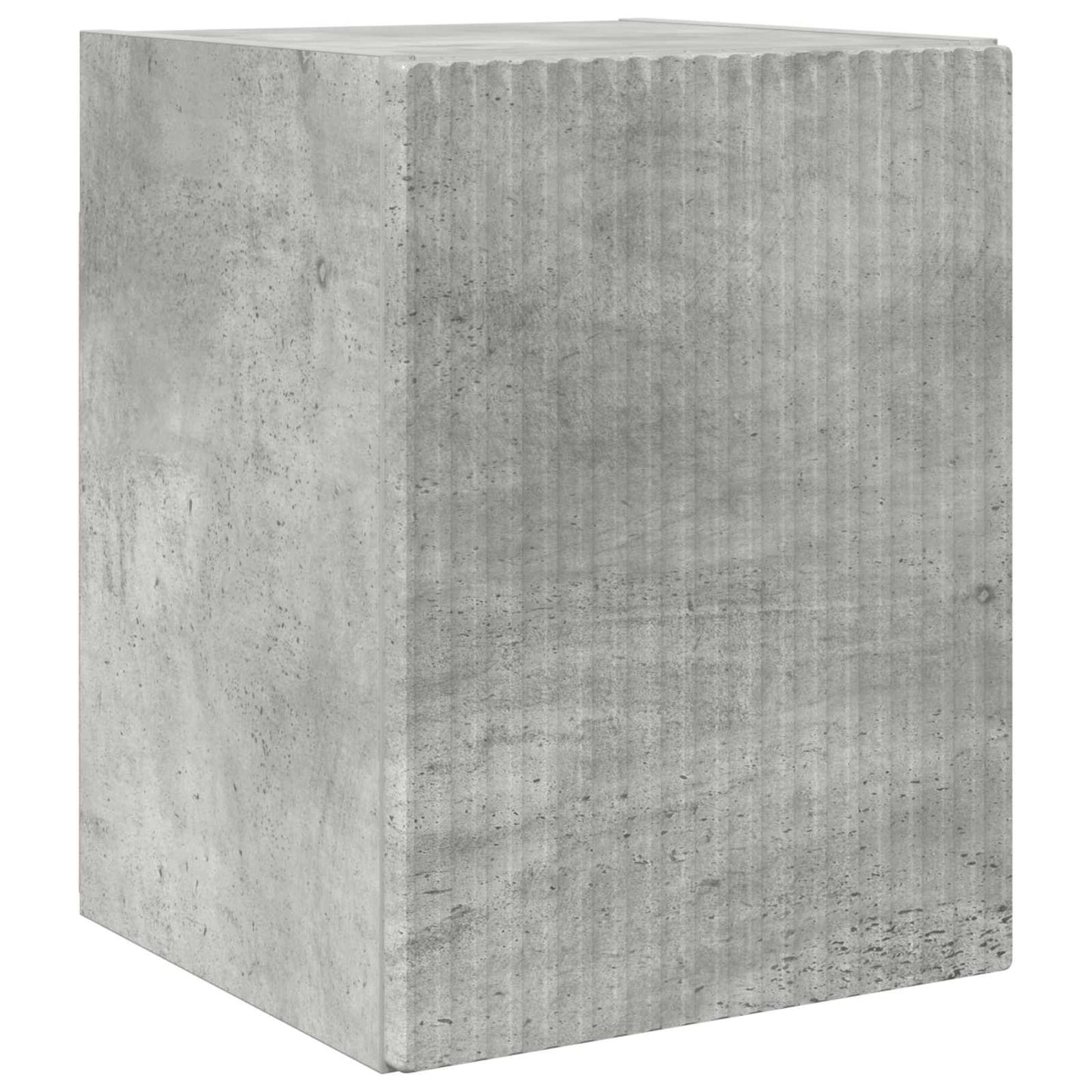 TV Cabinet Set Wall-mounted 4 pcs Concrete Grey Engineered Wood