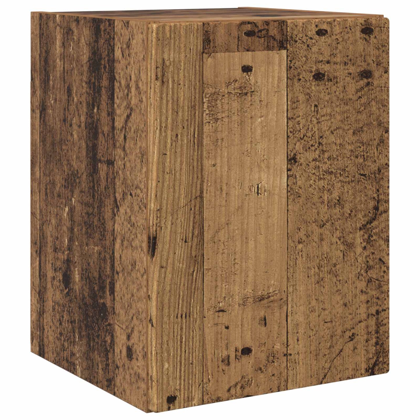 TV Cabinet Set Wall-mounted 4 pcs Old Wood Engineered Wood