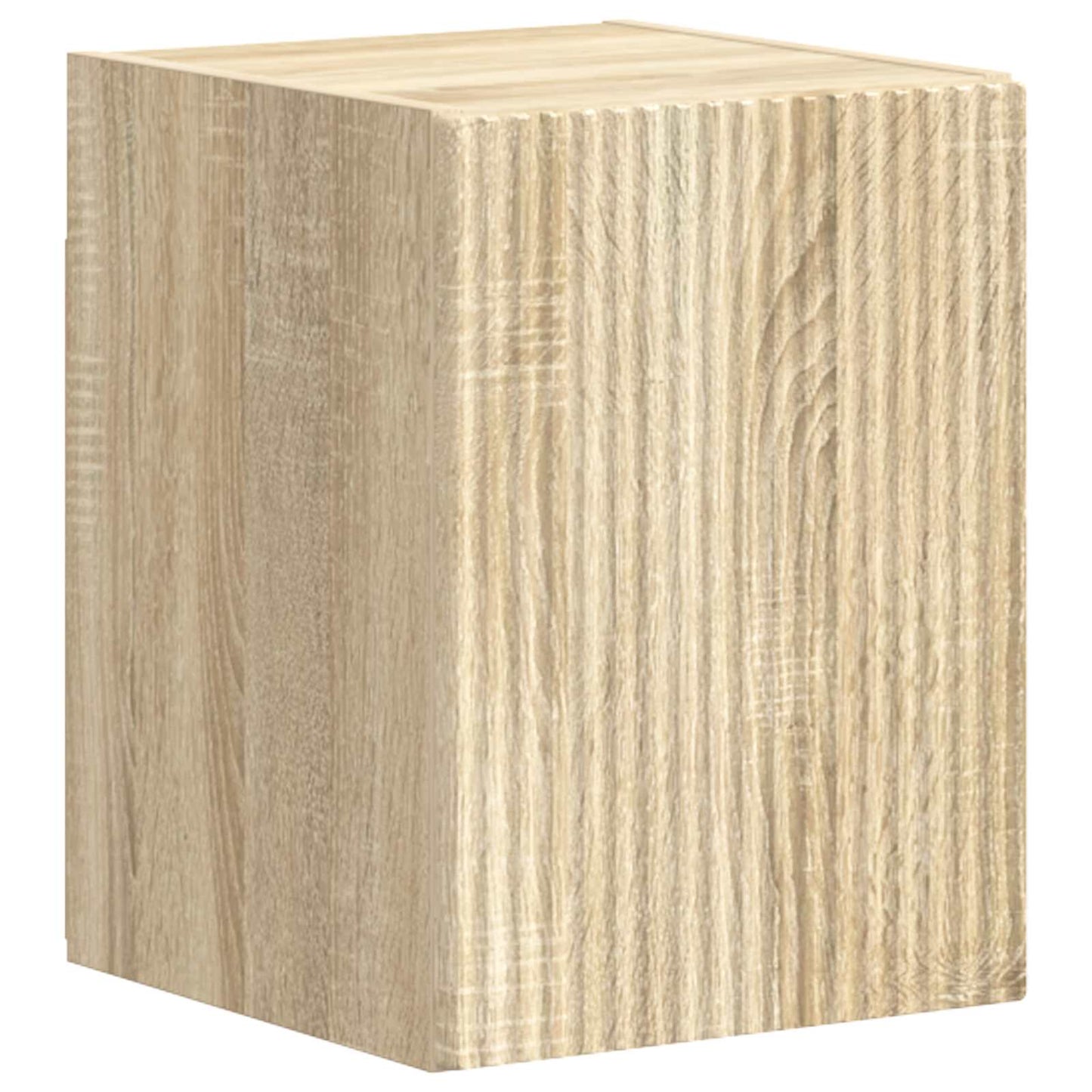 TV Cabinet Set Wall-mounted 4 pcs Sonoma Oak Engineered Wood