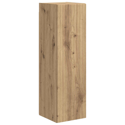 TV Cabinet Set 4 pcs Artisan Oak Engineered Wood