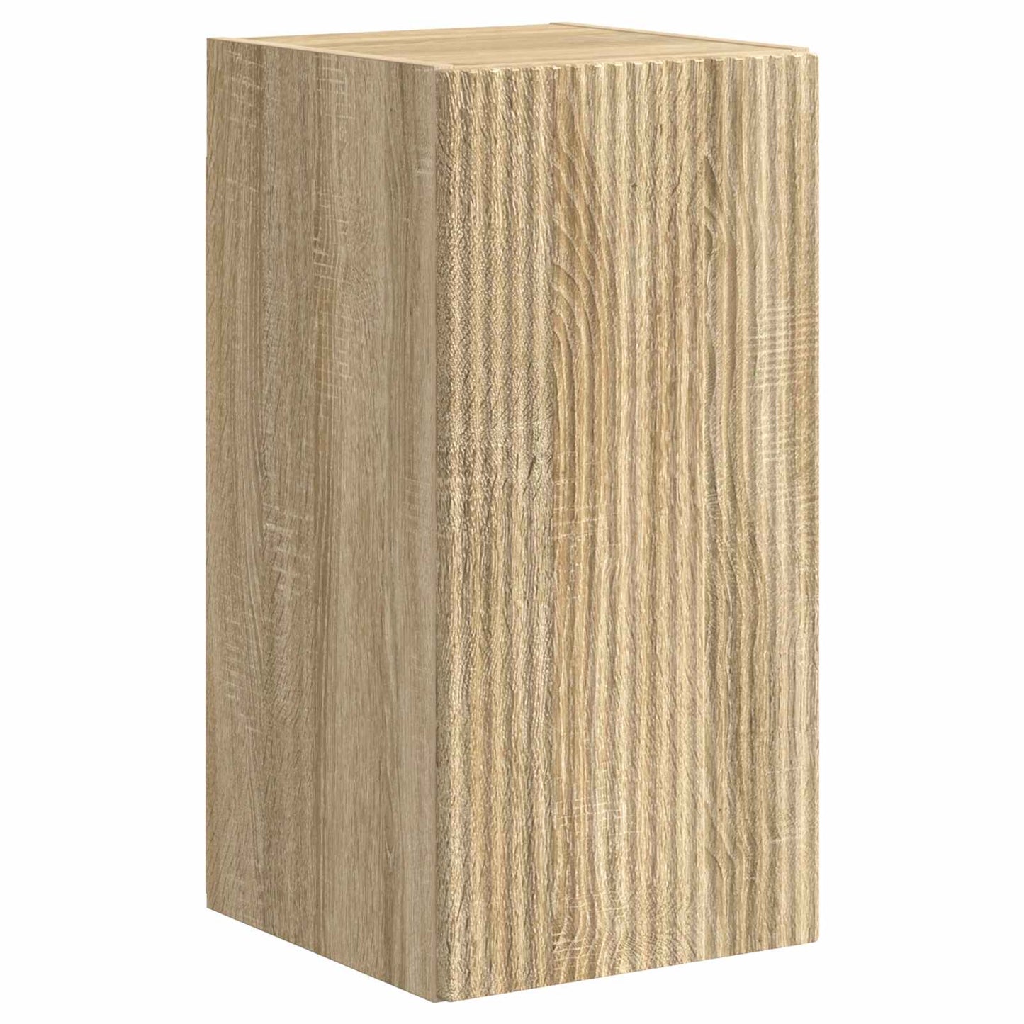 TV Cabinet Set Wall-mounted 4 pcs Sonoma Oak Engineered Wood
