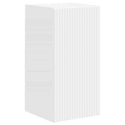 TV Cabinet Set 4 pcs High Gloss White Engineered Wood