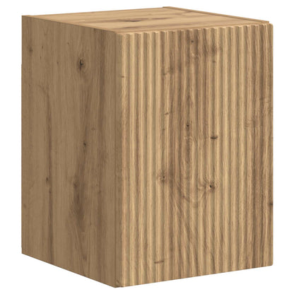 TV Cabinet Set 4 pcs Artisan Oak Engineered Wood