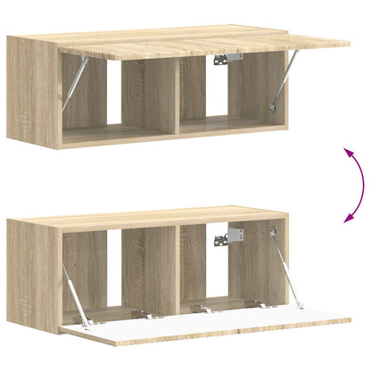 TV Cabinet Set 6 pcs Sonoma Oak Engineered Wood
