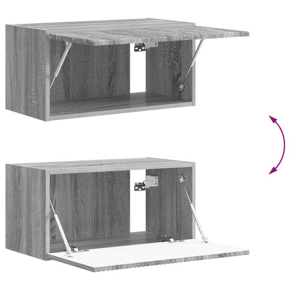 TV Cabinet Set Wall-mounted 5 pcs Grey Sonoma Engineered Wood