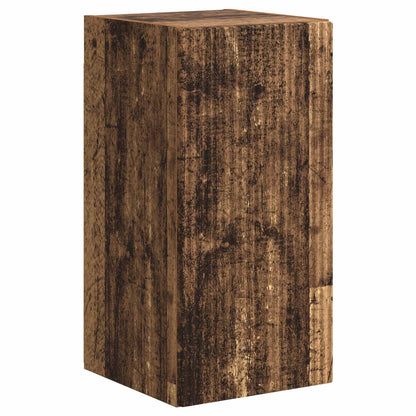 TV Cabinet Set Wall-mounted 5 pcs Old Wood Engineered Wood